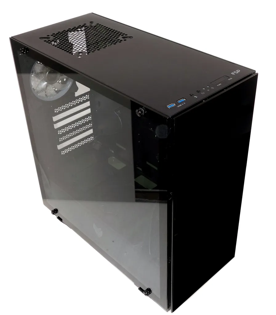 Boîtier PC Fortron CMT340 Plus pour Setup Gaming Haute Performance et ATX