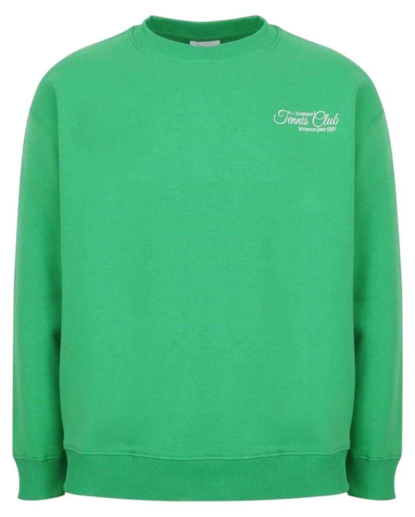 Slazenger - Sweatshirt für Herren, Tennis, Regulär GT17664 (42 DE) (Grün)