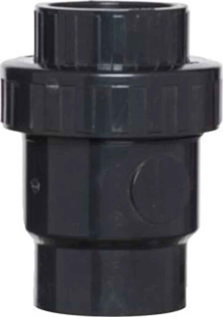 Valvola di non ritorno senza molla PVC-U, 2x incollata, 90 mm