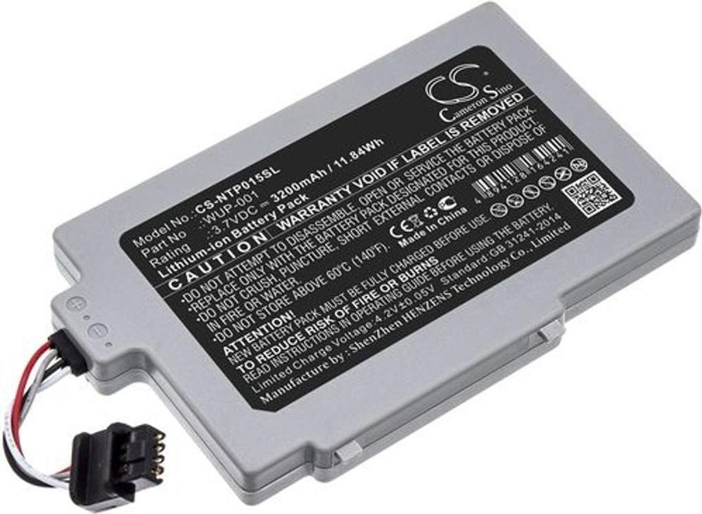 Baterie pro Nintendo Wii U GamePad, 3200 mAh, Li-Ion Obrázek produktu 