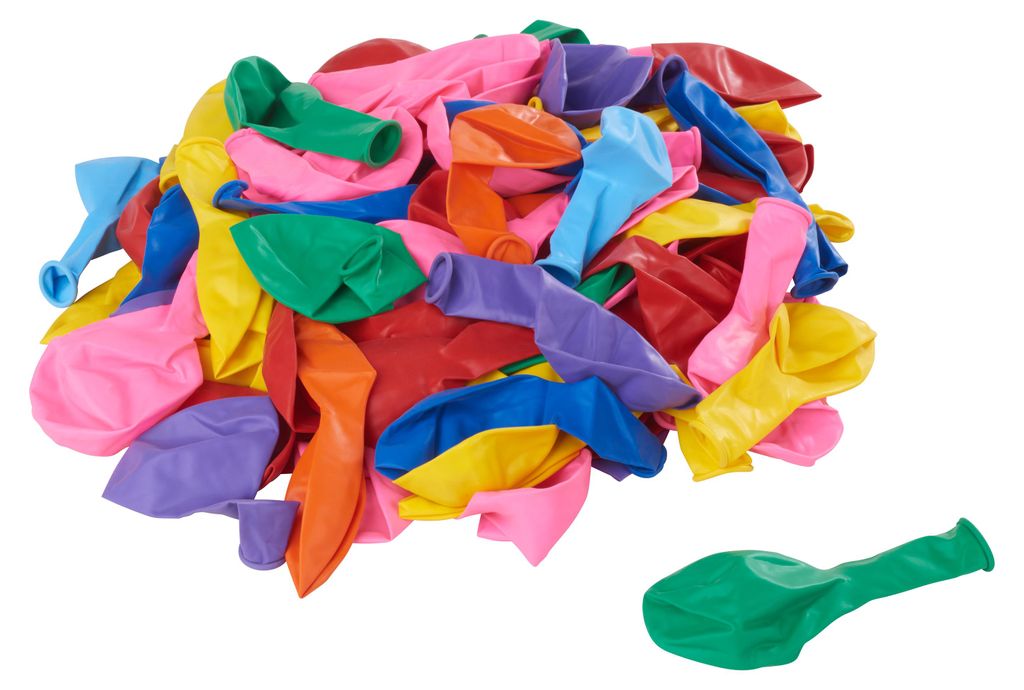 VBS XXL Luftballons "Bunt", 100 Stück, ca. 30 cm Produktbild 