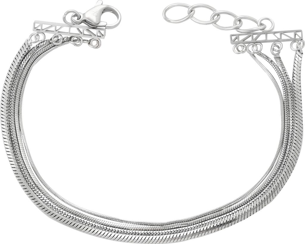 joella damen armband - silber, one size