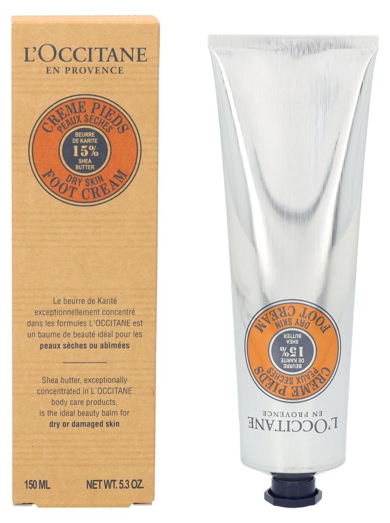 L'Occitane Shea Butter Foot Cream, Fußcreme, Produktbild 