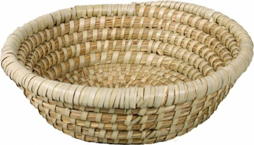 Ošatka kulatá mořská tráva přírodní d25x6cm Obrázek produktu 