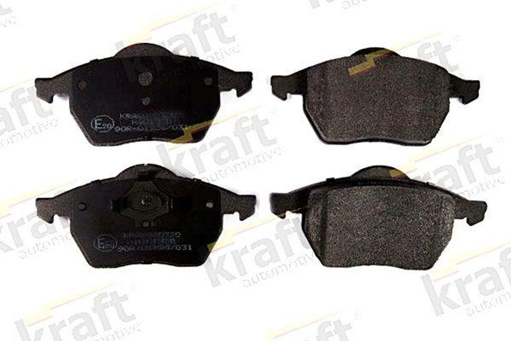 KRAFT AUTOMOTIVE 6000320 Bremsbelagsatz, Scheibenbremse OE 1001095 kompatibel mit Sharan, Alhambra, Galaxy
