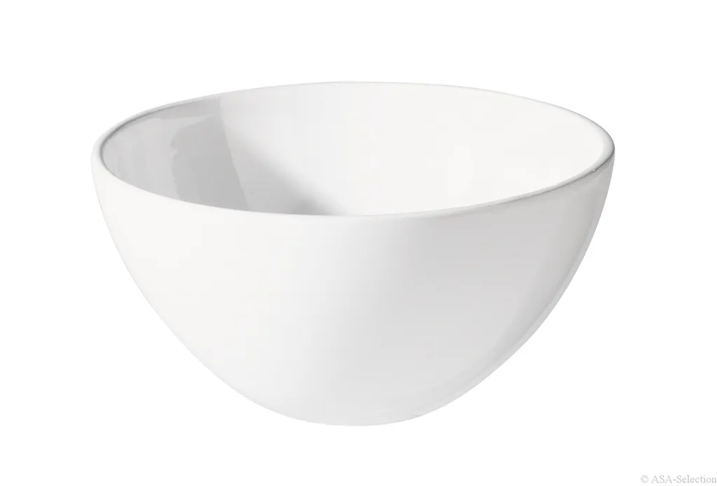 Insalatiera Grande ASA Selection 34.5 cm - Ceramica Spessa Bianca - 2