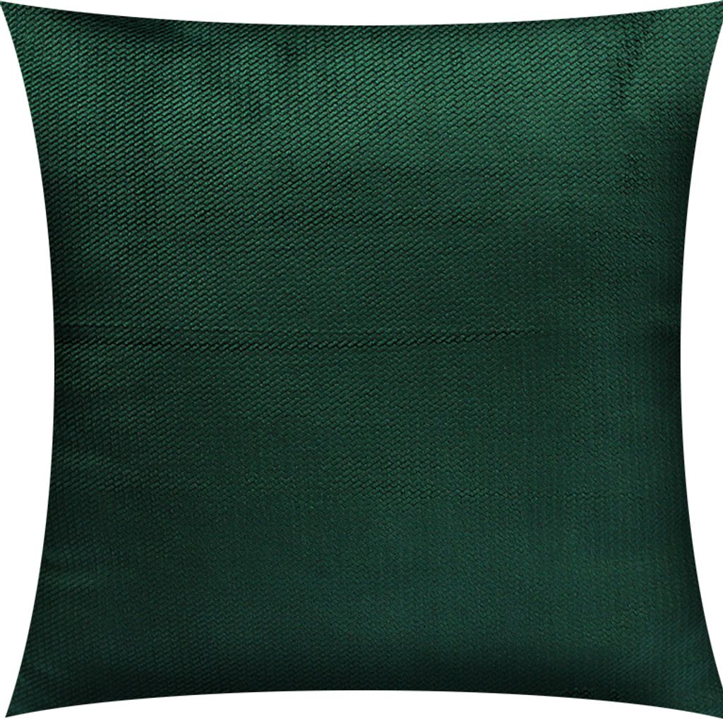 2-Set SAMT KISSENBEZUG 40x40cm FLASCHENGRÜN Velours Produktbild 