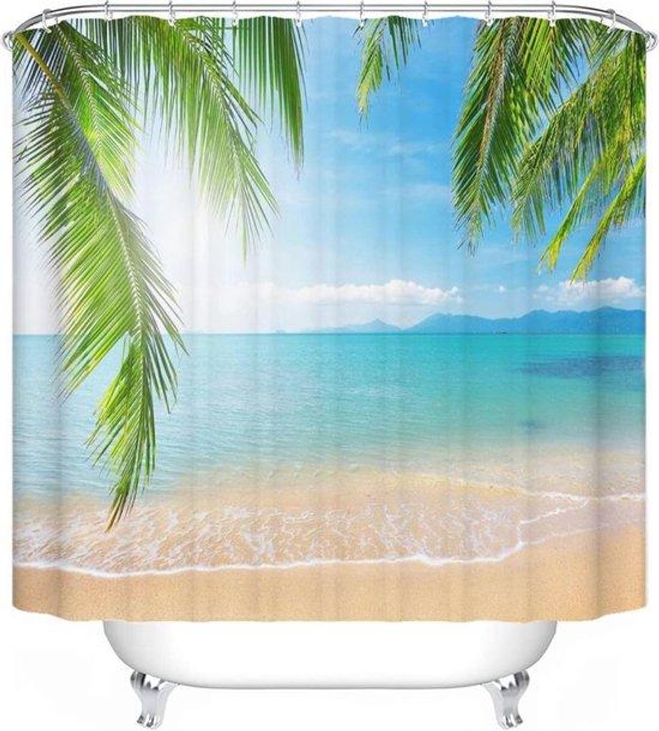 Wasserdichtes Duschvorhang, 120x200 cm, Stilvoll, Wasserfest