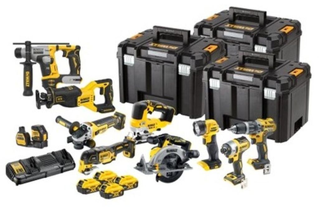 DeWALT DCK500P3T-QW, Rázový skrutkovač, Batérie, 18 V, 1 Obrázok produktu 