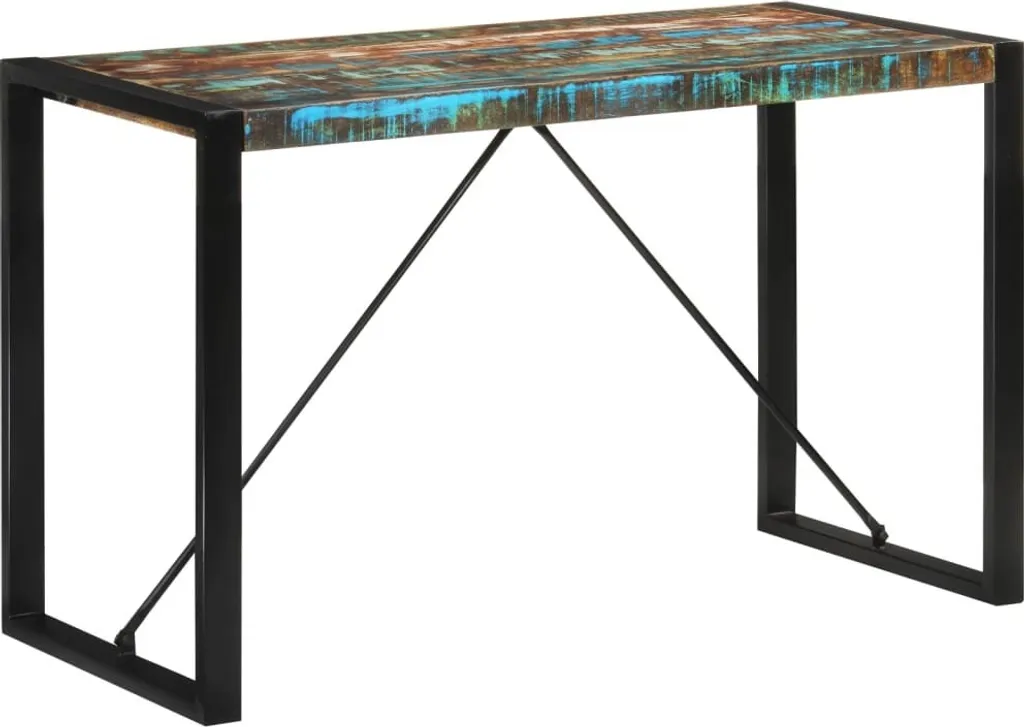 Petite table salle à manger 4 personnes bois massif pour cuisine et salon