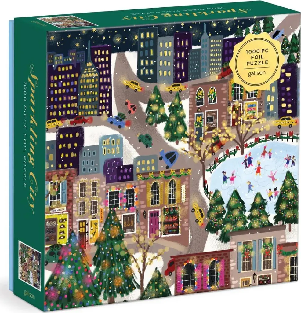 Puzzle Galison Joy Laforme Sparkling City 1000 Pezzi Foil - Offerta