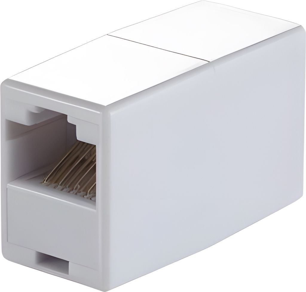 Logilink Modularkupplung RJ45 Buchse/Buchse Produktbild 