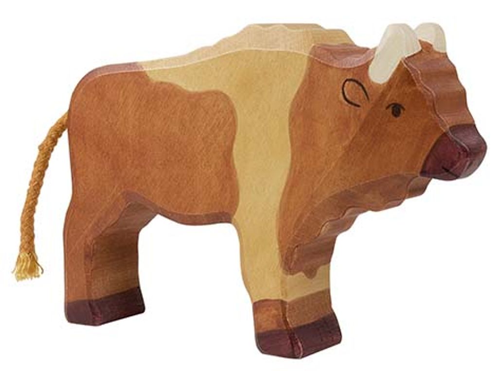 Holztiger Bison