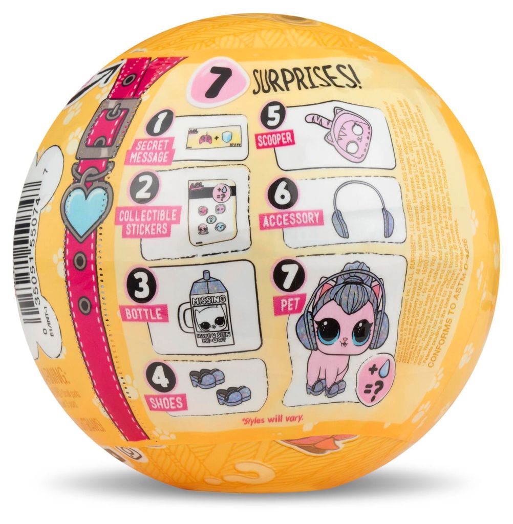 L.O.L. Surprise Pets Tiere in Kugel Serie 3 Produktbild 3