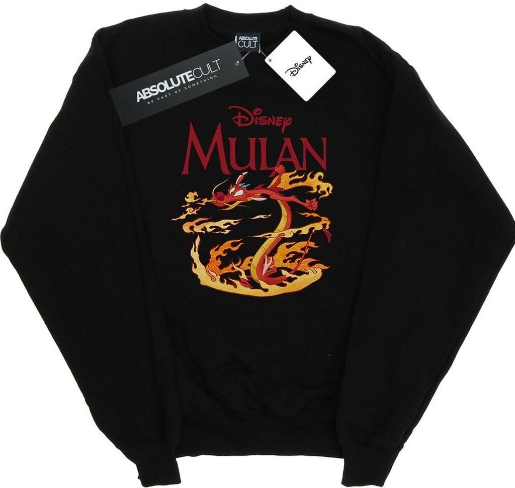 Disney - "Dragon Fire" Sweatshirt für Damen BI14043 (S) (Schwarz)
