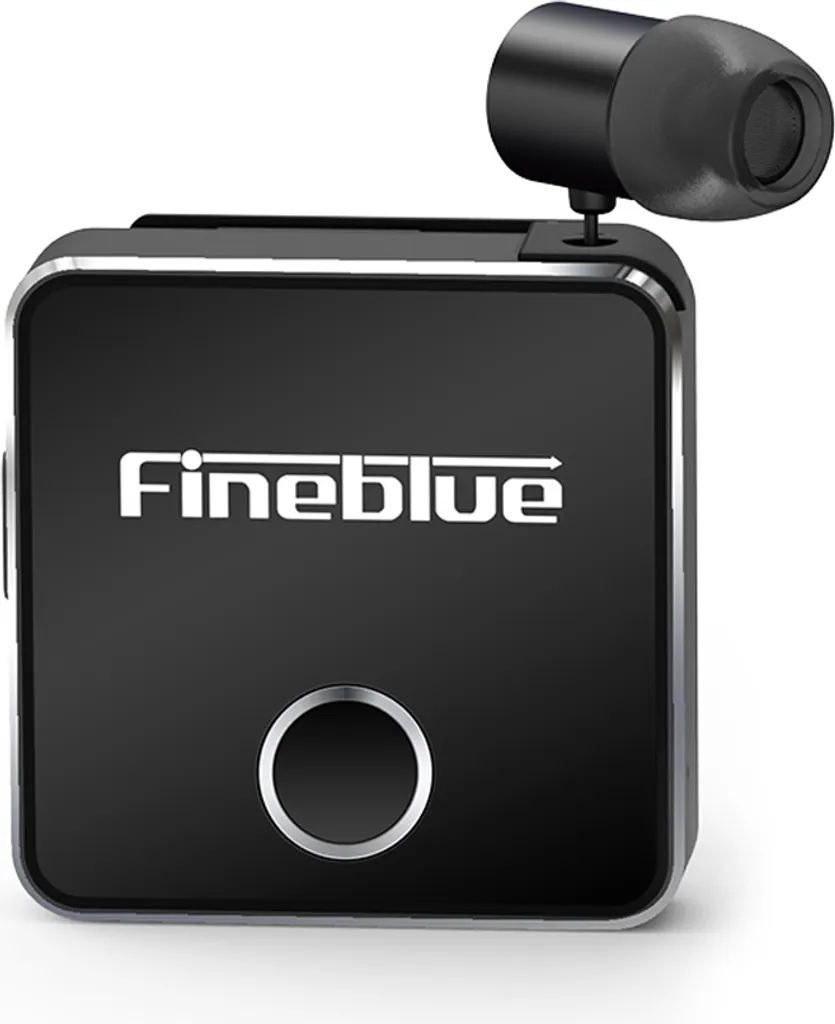 Fineblue F1 Cuffie Bluetooth In-Ear Retrattili con Chip CSR e Clip