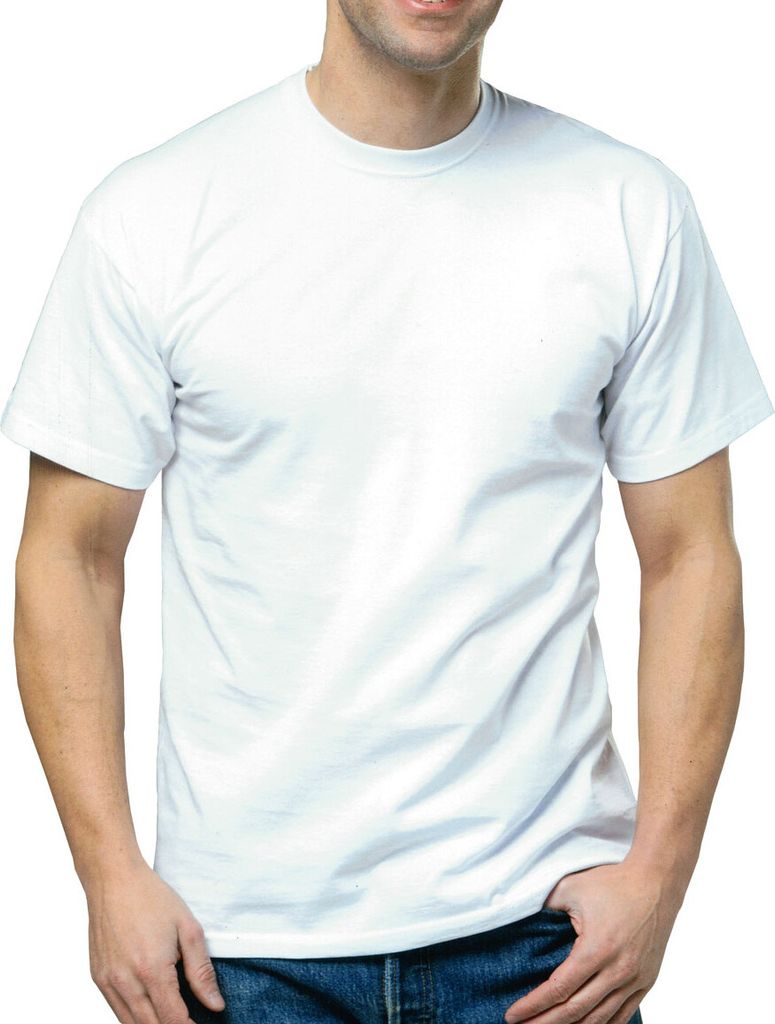 SET 7er Pack T-Shirt Größe L Herren T Shirts weis Fruit of the Loom