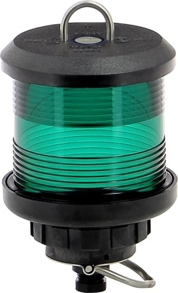 VETUS RGR35H Lanterne Tribord Ronde Brillante 12/24V Extensible Marine