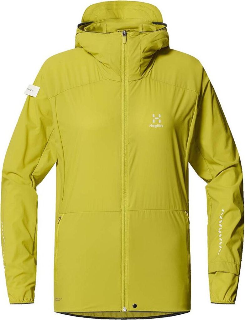 Haglofs L.i.m Tempo Trail Jacke Gelb S Frau Gelb S