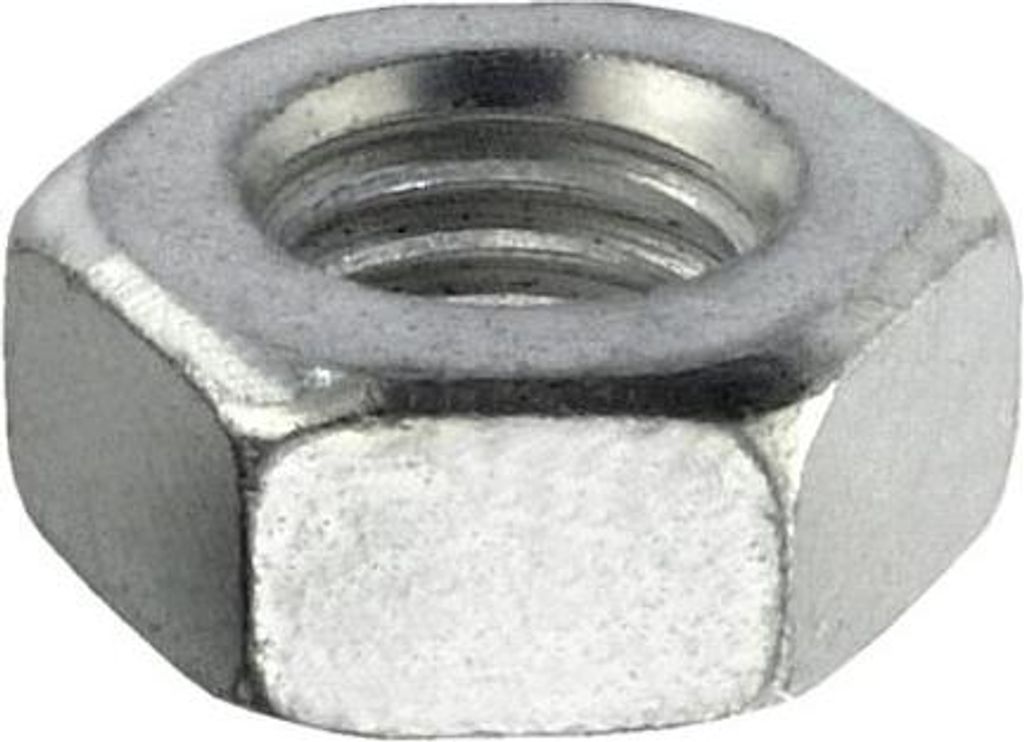 connex Sechskantmutter M16 Stahl verzinkt - 10 Stück Produktbild 