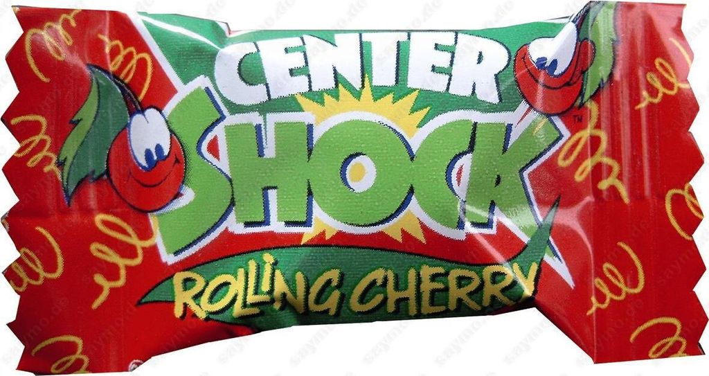 Center Shock cerise 100 gommes à mâcher Image du produit 