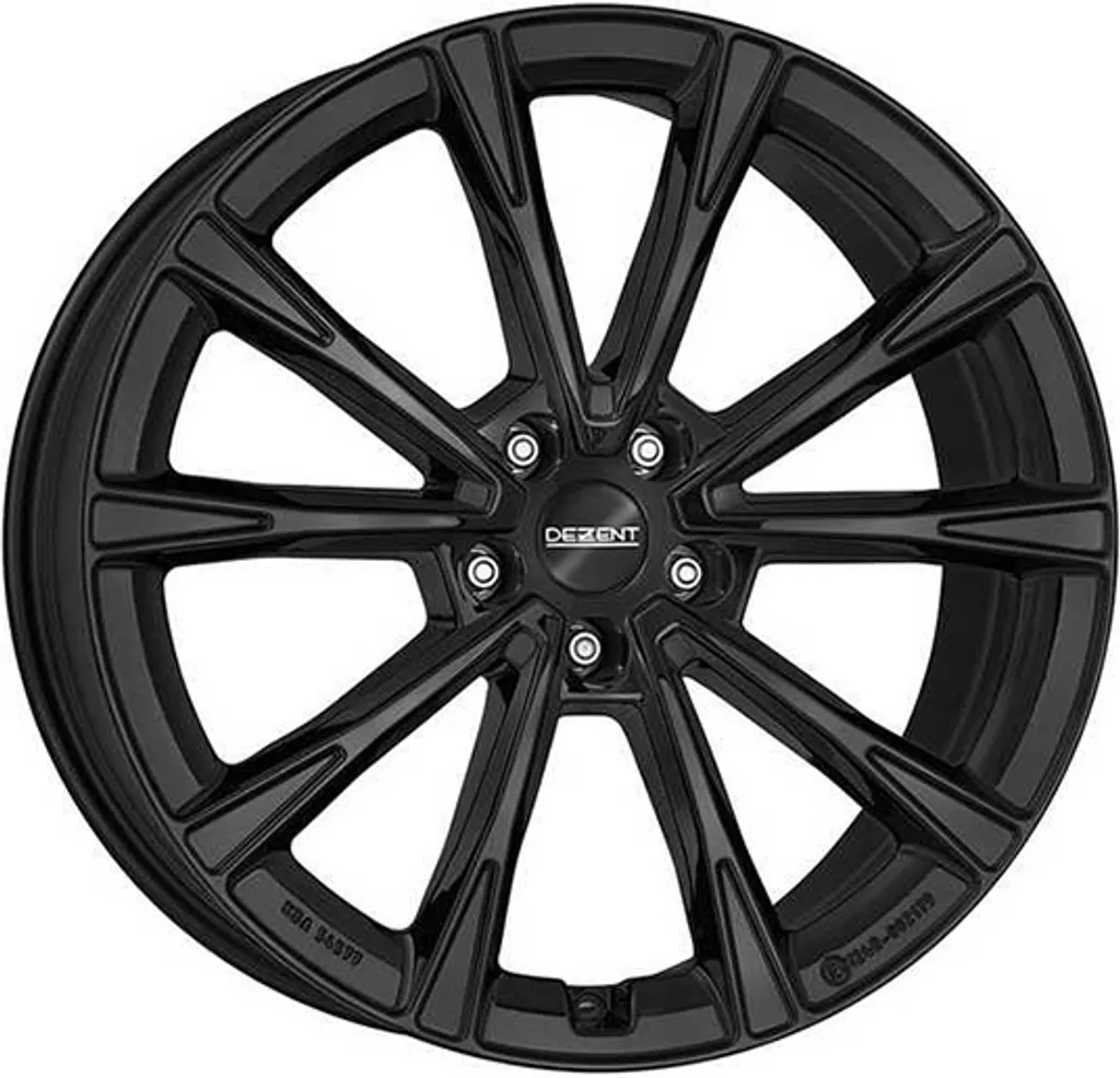 Jantes alliage DEZENT AR noir 7.5x18 5x108 ET 50.5 BLACK pour auto