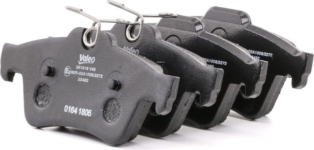 VALEO 301019 Bremsbelagsatz, Scheibenbremse OE 1233679 kompatibel mit C-Max, Focus, Kuga, Tourneo, Transit, C30, V40