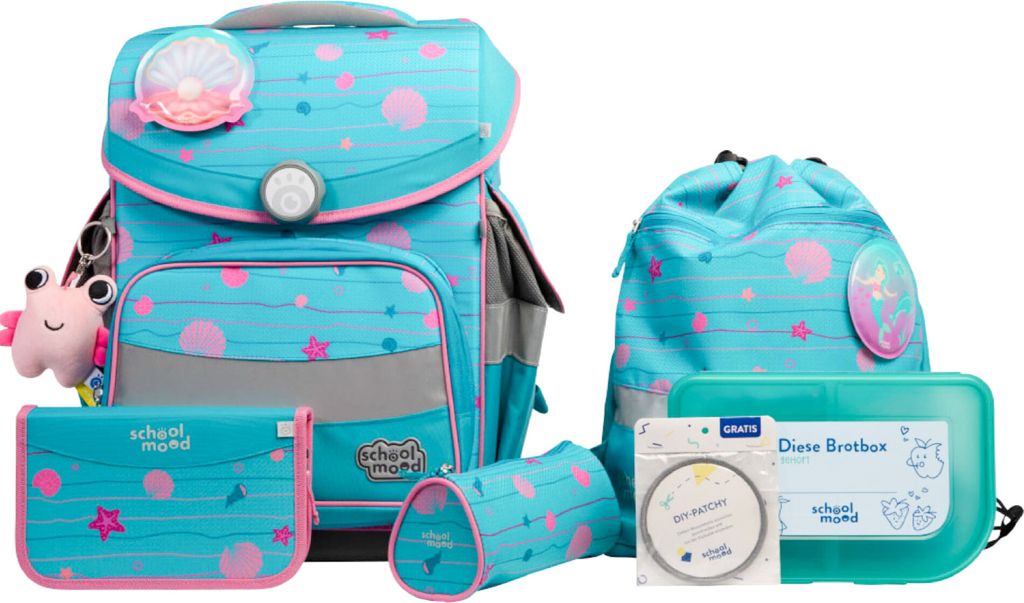 School Mood Timeless Pro Lilly (sirène), set de cartables 7 Image du produit 