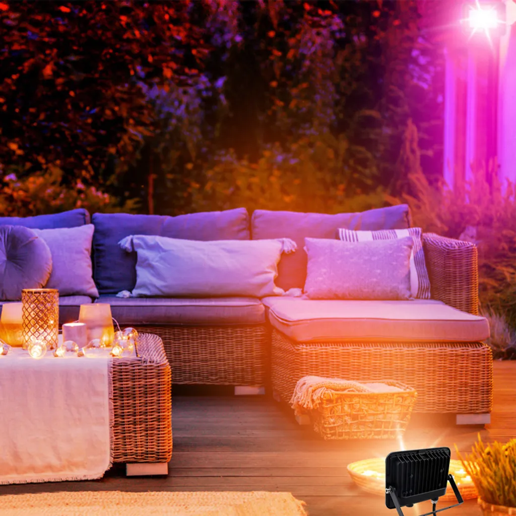 Offerta TolleTour 2x Faretti LED RGB 50W - Qualità al Giusto Prezzo - 7