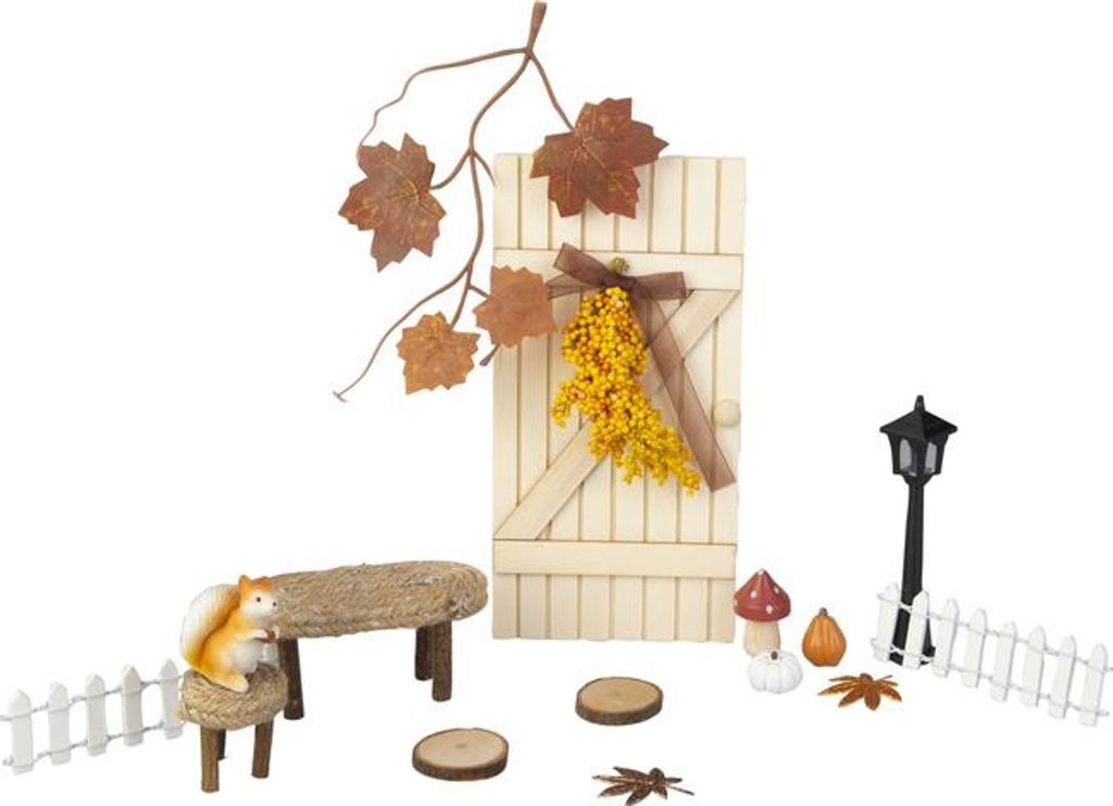 Herbstdeko - Set - 16-teilig