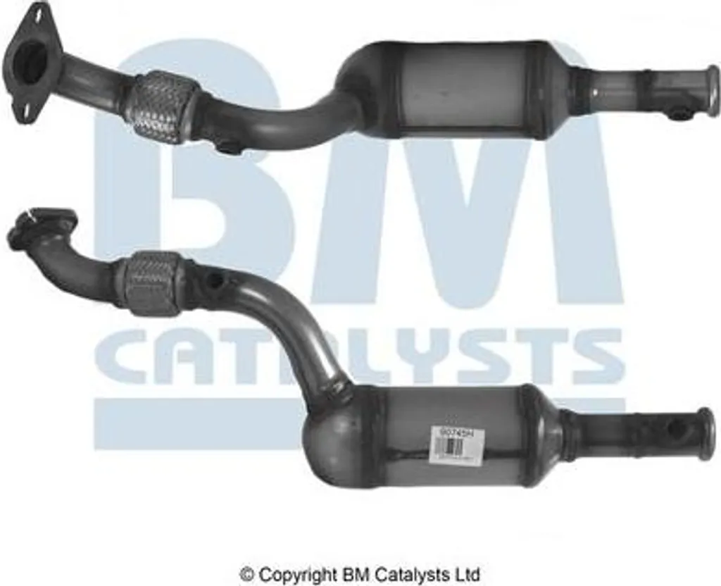 Échec Contrôle Technique ? Catalyseur BM90745H pour Kangoo et Clio
