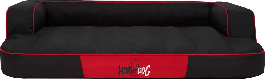 Couchage pour chien confortable noir taille L lit pour chien intérieur