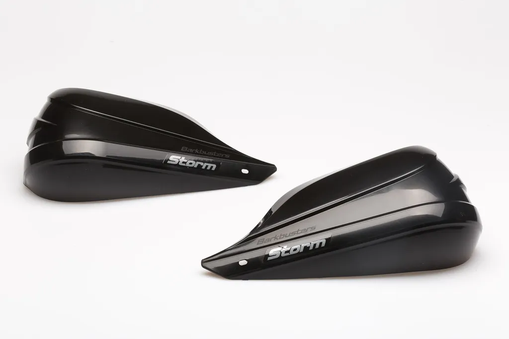 Protège-mains Moto contre le Vent et la Pluie STORM S1 Noirs 22mm