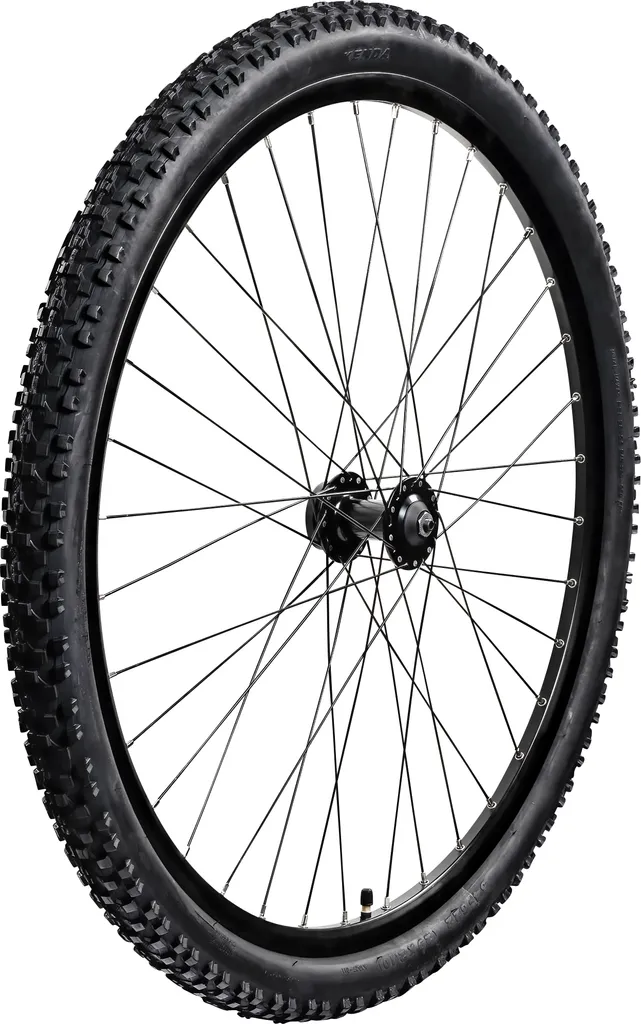 Roue VTT 29 pouces à crampons haute adhérence avec jante en aluminium