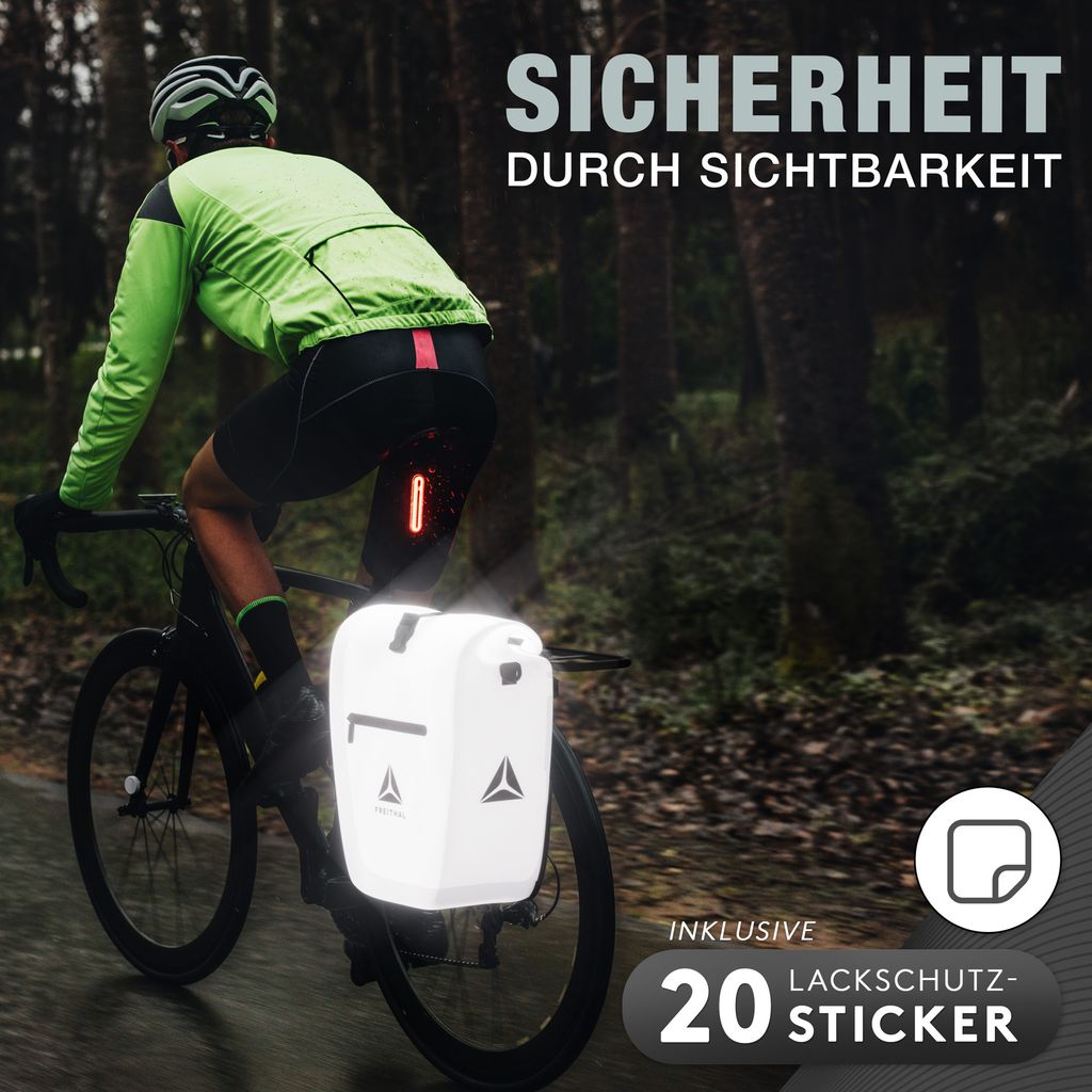 fahrradtasche doppel Basil Miles Doppel-Gepcktrgertasche 34l blau/schwarz
