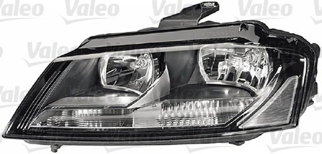 VALEO Scheinwerfer Links für AUDI A3 Sportback (8PA) 044581