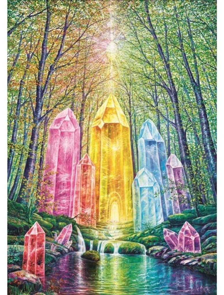 MAGNOLIA Puzzle Kristallwald 1000 dlks