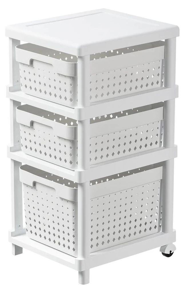 koupelnový regál organizér komoda se zásuvkami Plast Team Obrázek produktu 