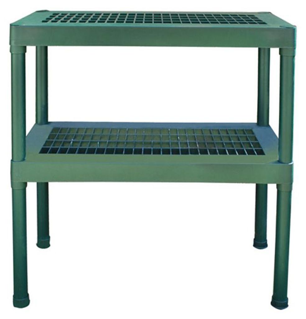 Presadzovací stolík RION 80 x 40 x 85 cm zelený Obrázok produktu 