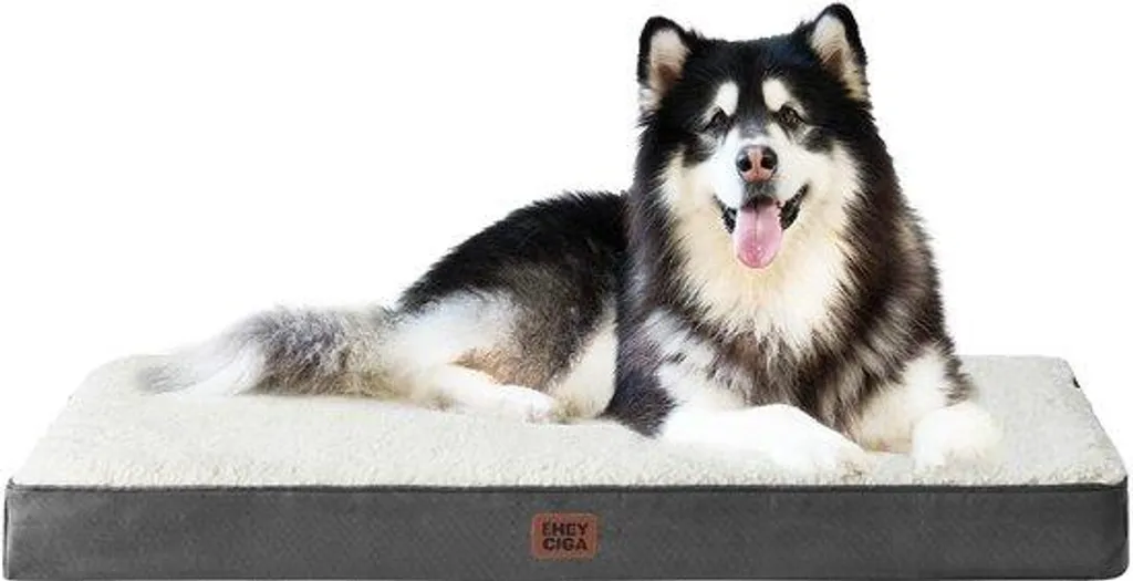 Dodo pour grand chien XXL 120cm - Lit orthopédique beige grand confort