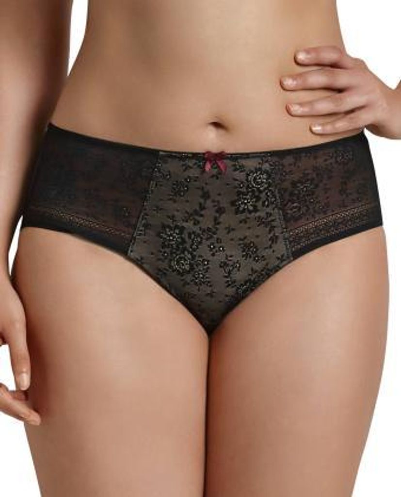 RosaFaia Beautyfull Fleur Taille Slip 1355 Zwart - größe 40