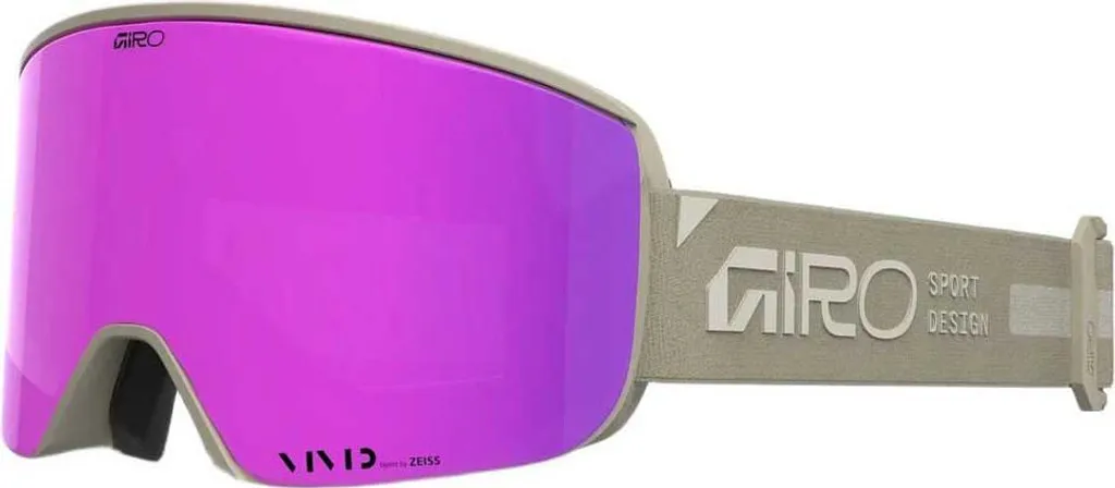 Masque de ski pour femme Giro Ella avec double écran Vivid Pink Rosa