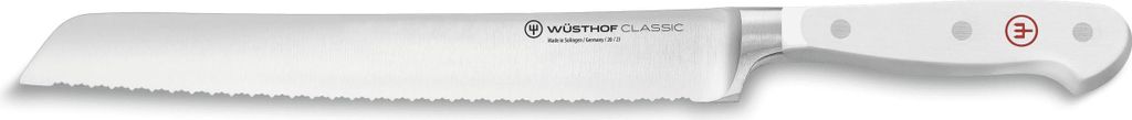 Wüsthof Brotmesser mit Präzisions-Doppelwelle / Bread Knife Precision Double-Serrated Classic White 23 cm 1040201123 – EAN 4002293112152 – Ar...