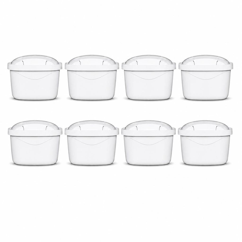 Sillar Wasserfilter 8er-Set – Ersatzkartuschen für Dafi, Produktbild 
