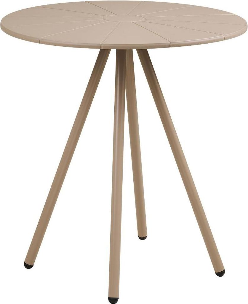 Berta stolik kawowy Ø70cm taupe. Zdjęcie produktu 