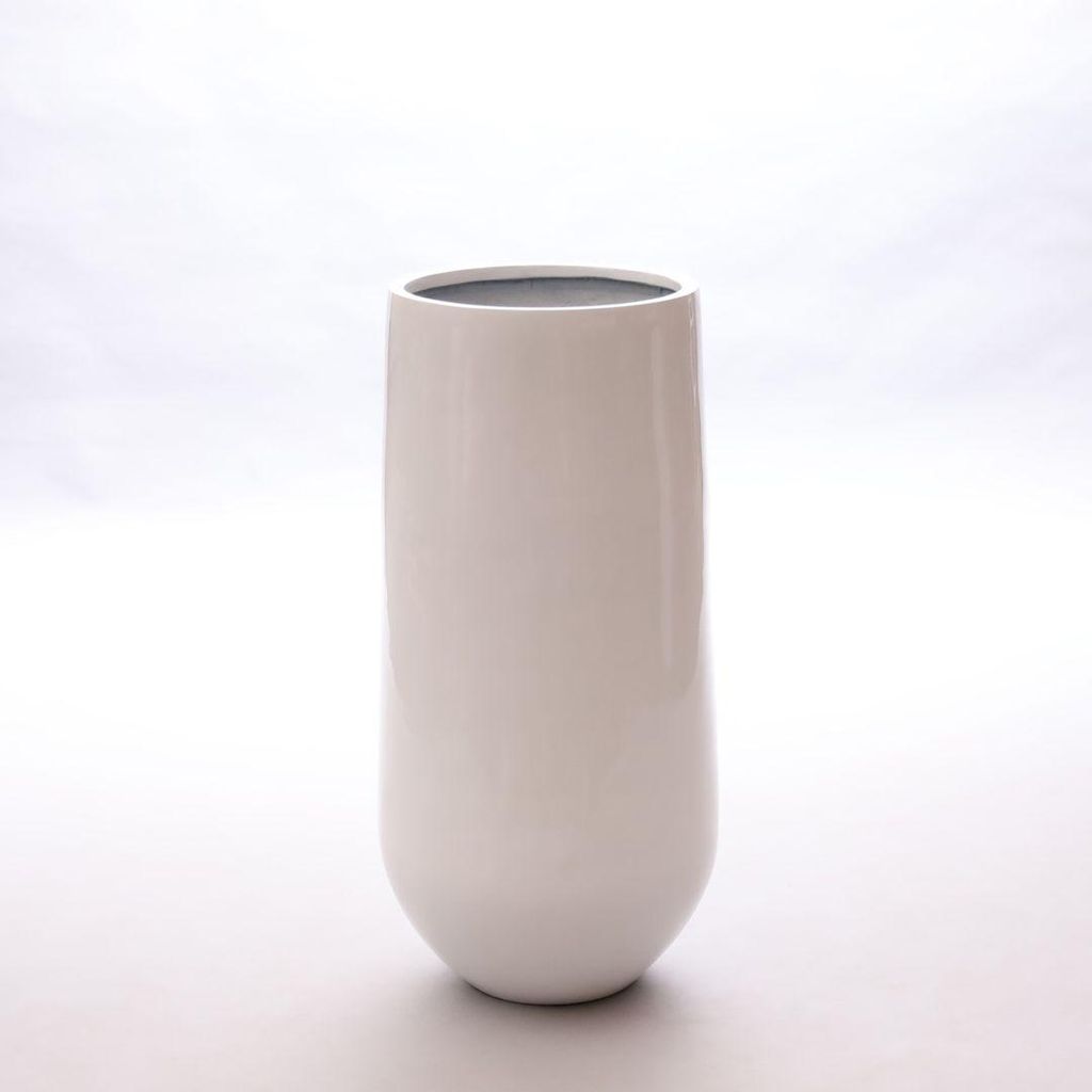 Elegant Einrichten | Pflanzkübel | Fiberglas | rund konisch Produktbild 