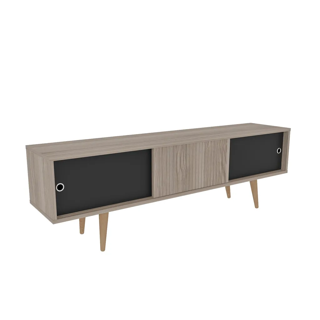 Meuble TV Large 160 cm Ecrin - Solution Gain de Place et Design Moderne - 5