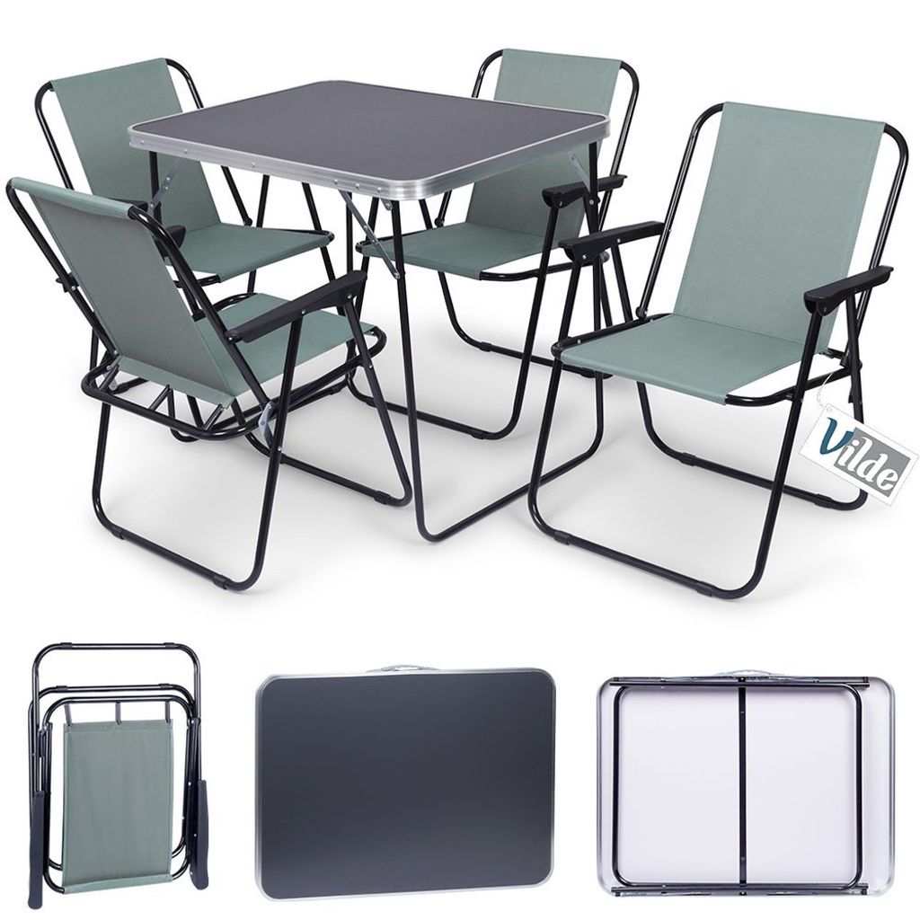 Vilde Table de camping Table pliante Table de voyage Table Image du produit 