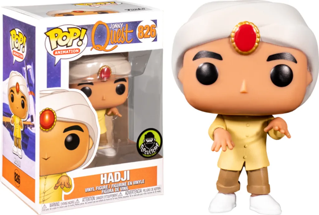 Hadji Funko Pop 826 Shop Edition limitée Jonny Quest Figurine Rare