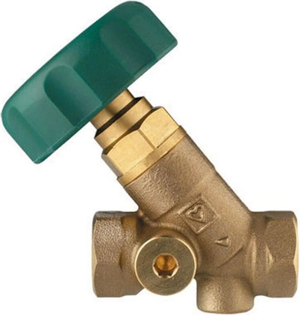 Herz Stroemax WD, Trinkwasser-Absperrventil, Schrägsitz, 1" IG, Fig. 24125/63, 1 Stk.